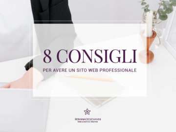 Consigli utili per il tuo sito web