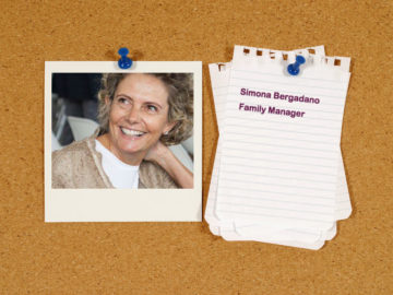 Simona Bergadano, family manager