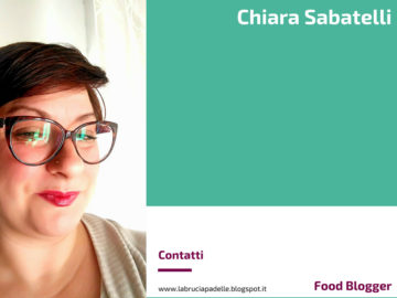 Chiara Sabatelli, Food blogger