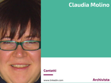 Claudia Molino, Archivista