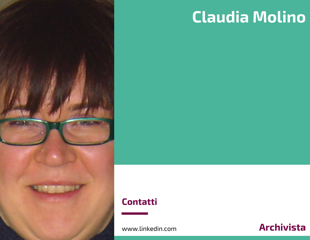 Claudia Molino, Archivista