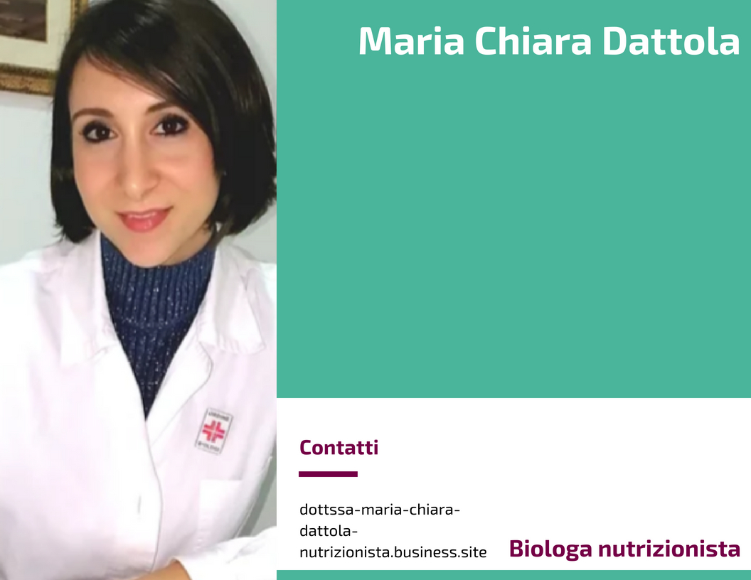 Maria Chiara Dattola - Biologa nutrizionista
