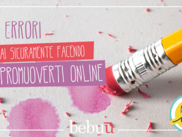5 errori da non fare sul web