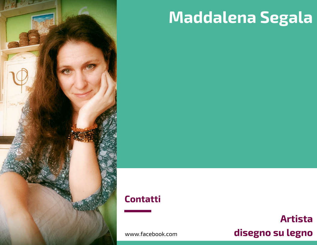 Maddalena Segala - Artista, disegno su legno