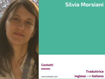 silvia morsiani - traduttrice