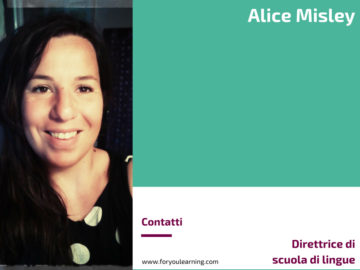 Alice Misley - Direttrice di scuola di lingue