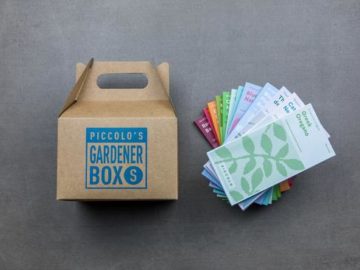 Organizza il tuo piccolo orto urbano con i semi di Piccolo Seeds