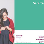 Sara Tappia - Copywriter, Esperta di Comunicazione Social e Content Creator per YouTube