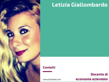 Letizia Giallombardo - Docente di economia aziendale