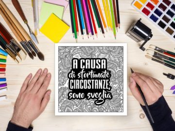 Libri antistress da colorare per far passare il nervoso :)
